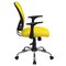 Emma and Oliver Mid-Back Mesh Swivel Task Office Chair with Chrome Base and Arms